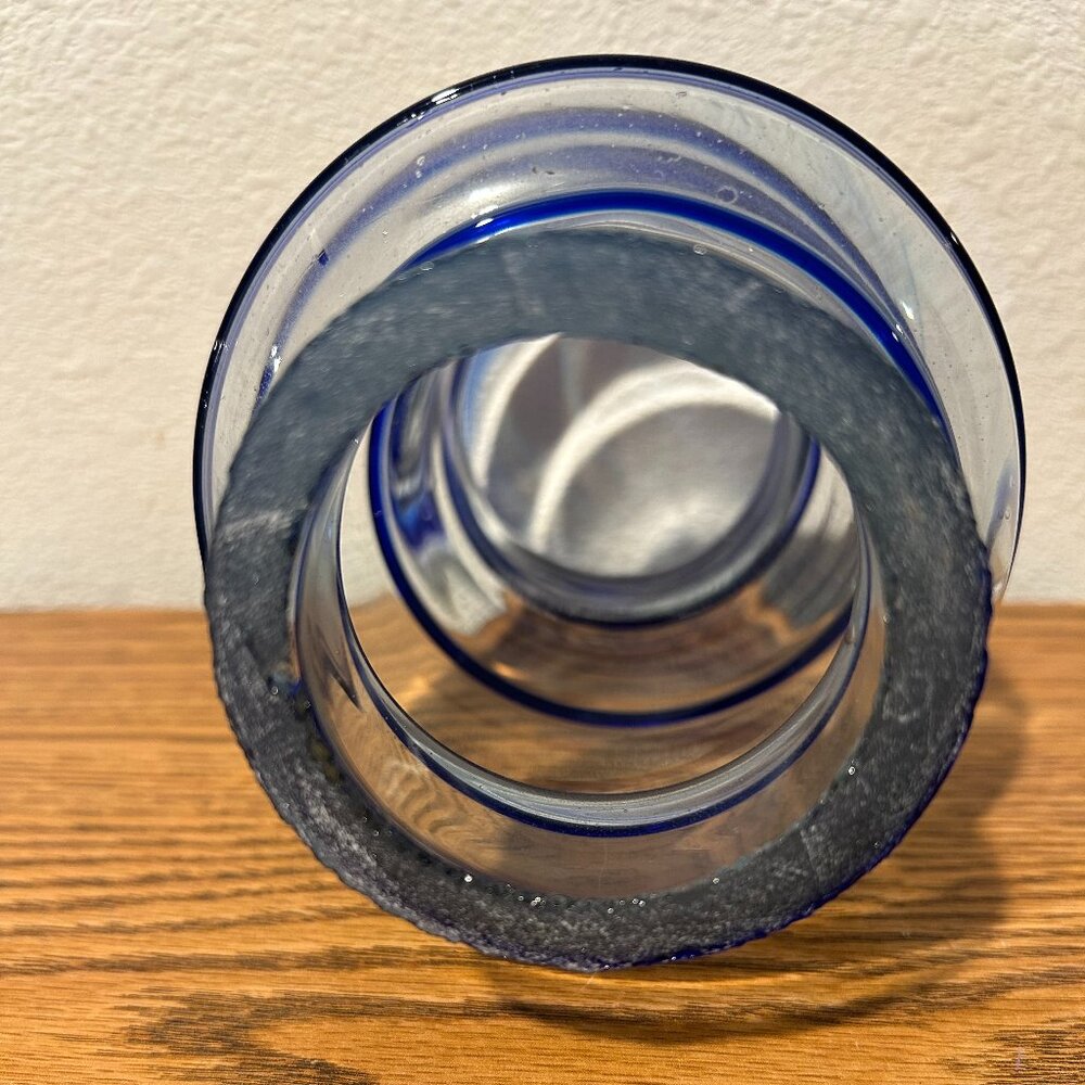 Blown Glass Candleholder from Cabo San Lucas - Picture 12 of 12